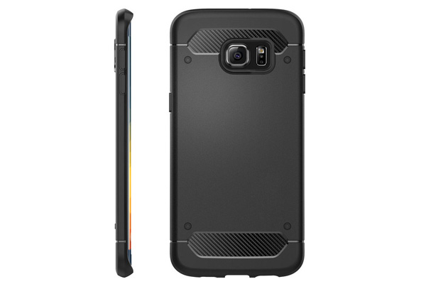 Samsung S6 edge plus carbon fiber  tpu case