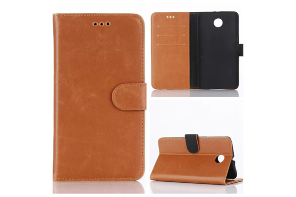 LG Nexus 6 luxury wallet leather case