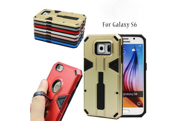 Finger ring stand function shock proof case 