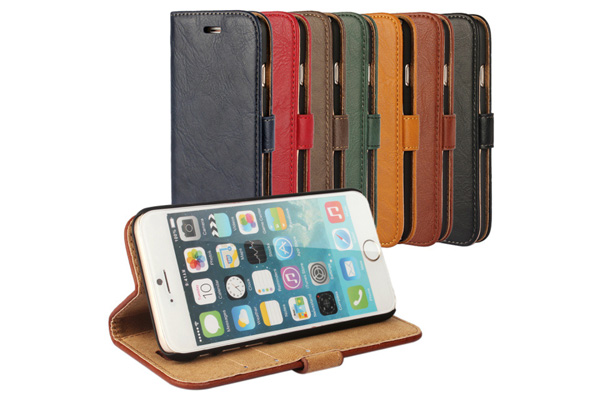 iphone 6 wallet leather stand case