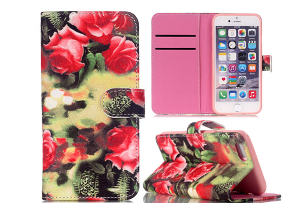 2016 new flower leather case