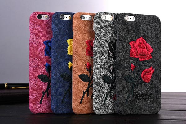 iphone 6 rose leather slim case