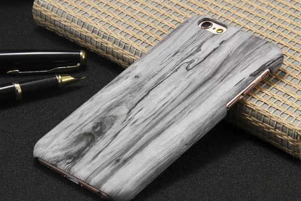 iphone 6/7 wooden pu case 