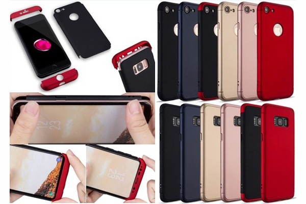 3 in 1 front and back full cover case 