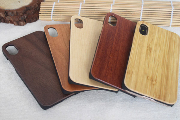 iPhone X PC/TPU + Wooden case