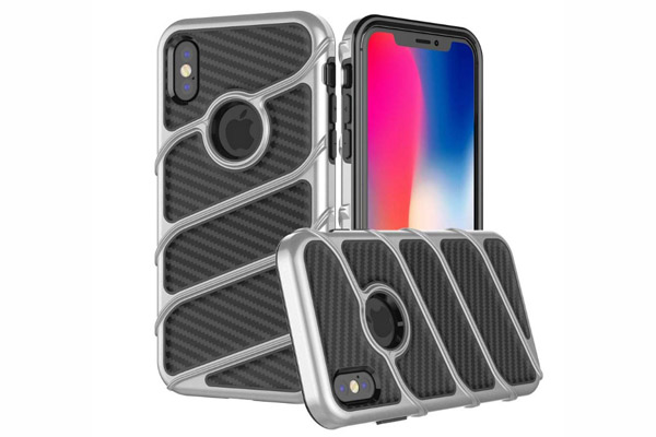 iPhone X rope back light duty case