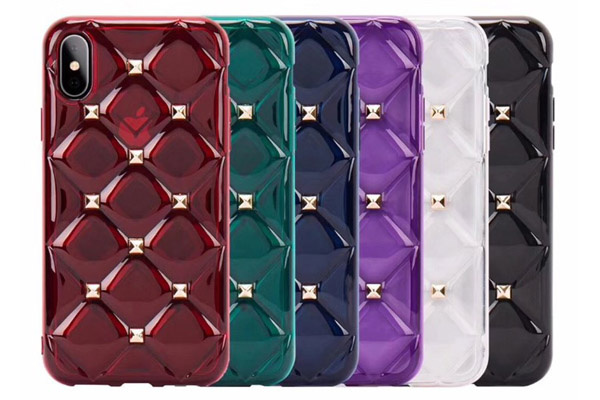 Luxury Rivets TPU Soft Case