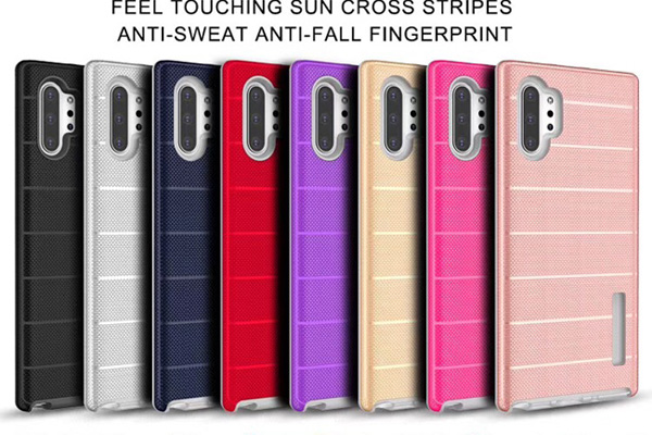 Anti-Skid Touch Hybrid Armor Rugged Case for Samsung Note 10 Pro