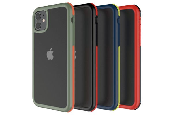 Dual Color Hybrid Matte Transparent Case