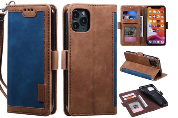 Dual Color Magnetic Buckel Folio Cover 