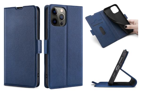 2021 iPhone 12 Slim Leather Case